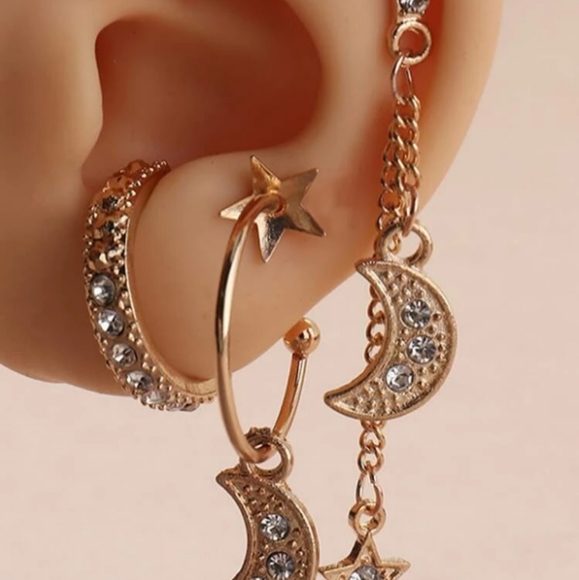 *Madonna* 3 Pc. Earrings set - Picture 2 of 4